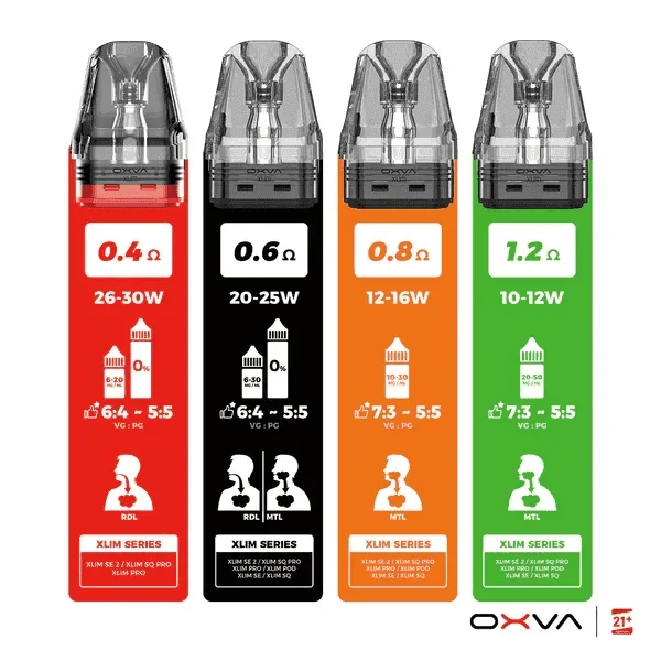 OXVA 小蠻牛空倉 | 原廠正品注油煙彈 | 兼容 SP2S、OXVA註油主機